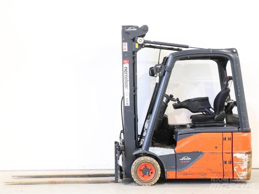 Linde E16/386-02 EVO バッテリーフォークリフト