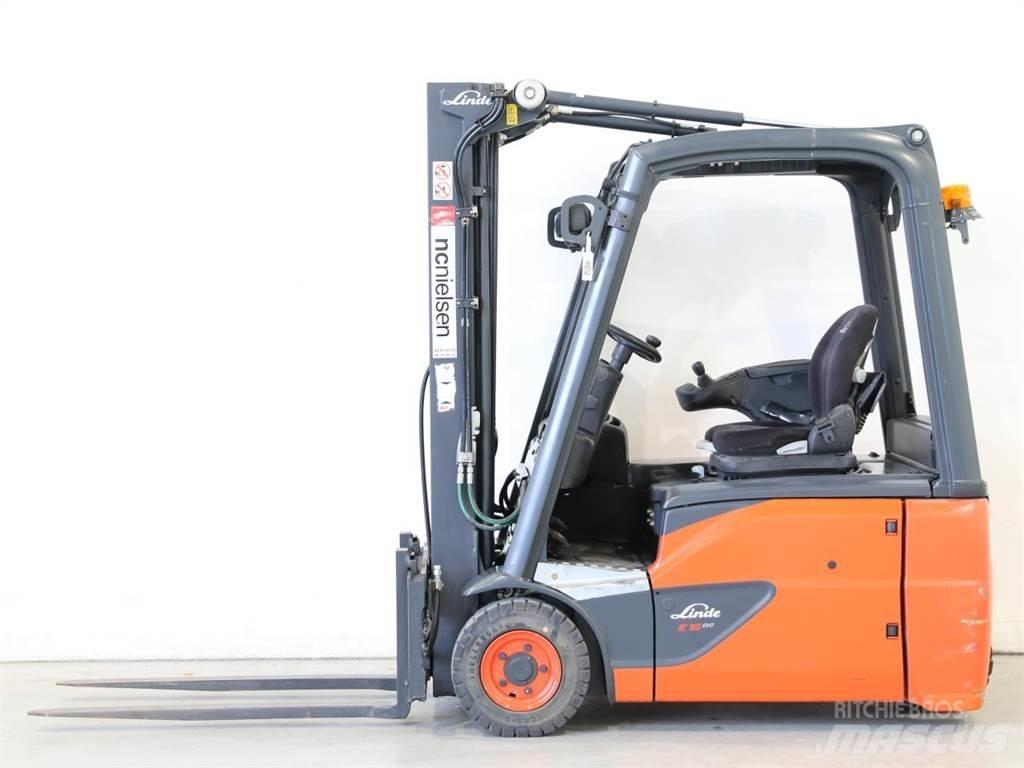 Linde E16/386-02 EVO バッテリーフォークリフト