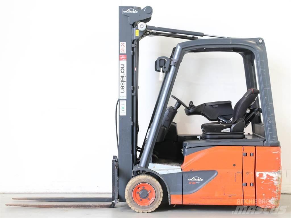 Linde E16/386-02 EVO バッテリーフォークリフト