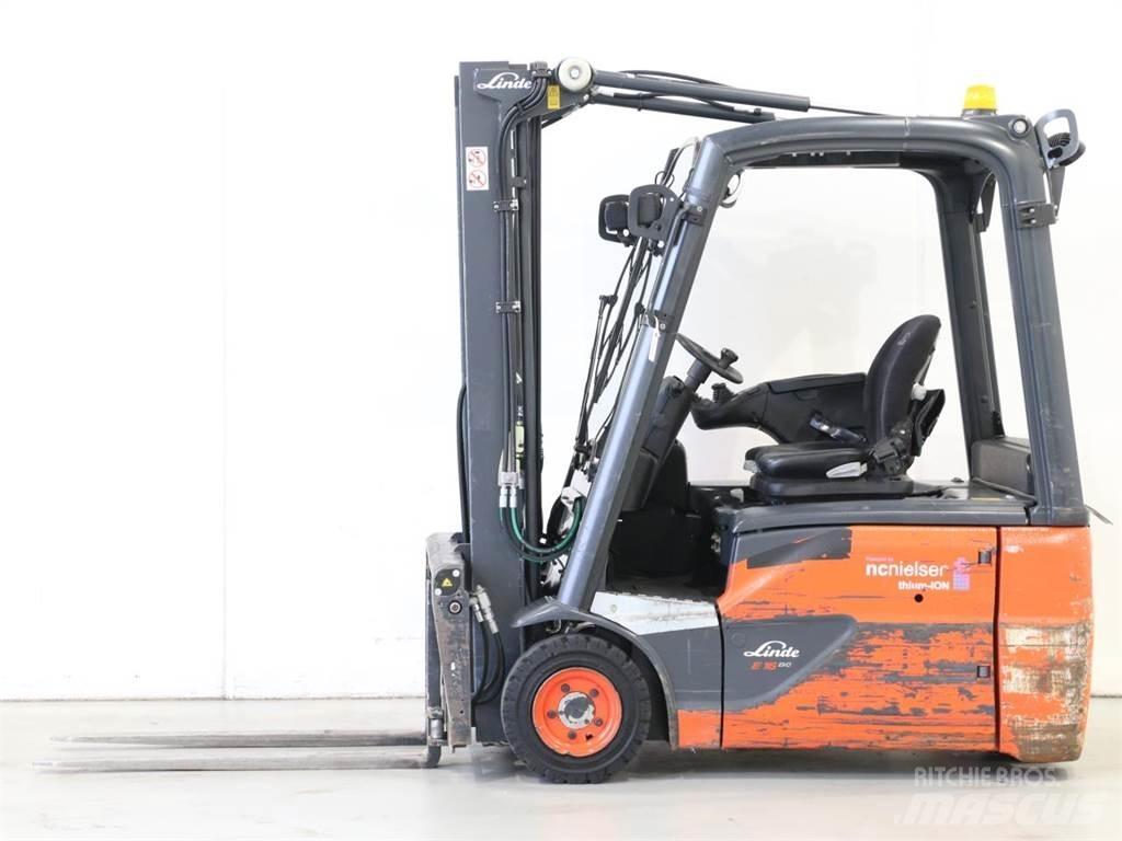 Linde E16/386-02 EVO バッテリーフォークリフト