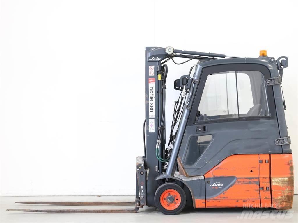 Linde E16/386-02 EVO バッテリーフォークリフト