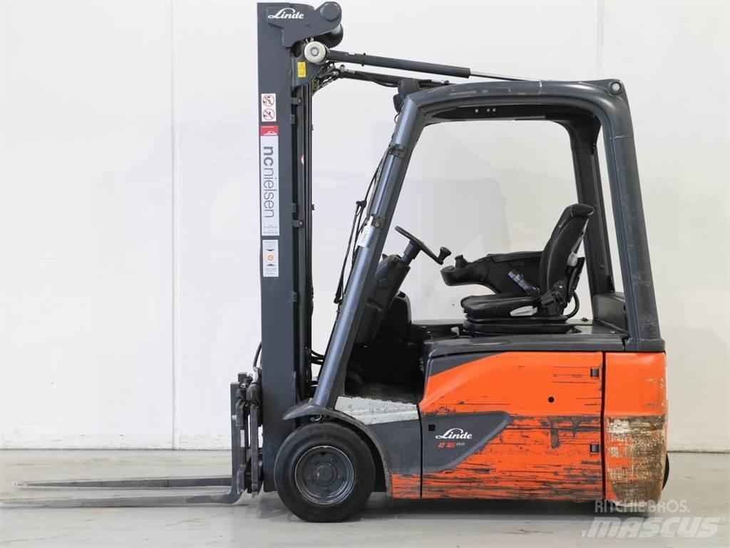Linde E16/386-02 EVO バッテリーフォークリフト