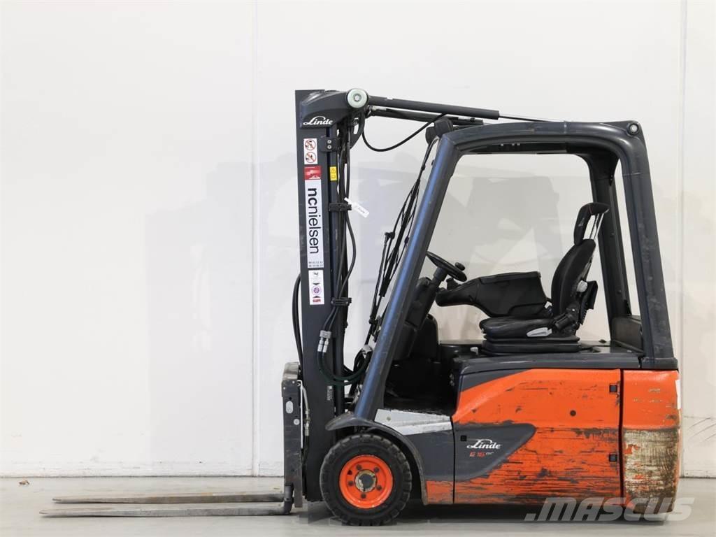 Linde E16/386-02 EVO バッテリーフォークリフト
