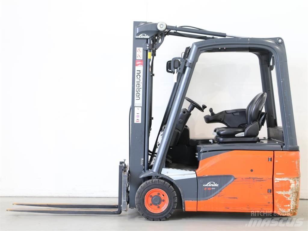 Linde E16/386-02 EVO バッテリーフォークリフト