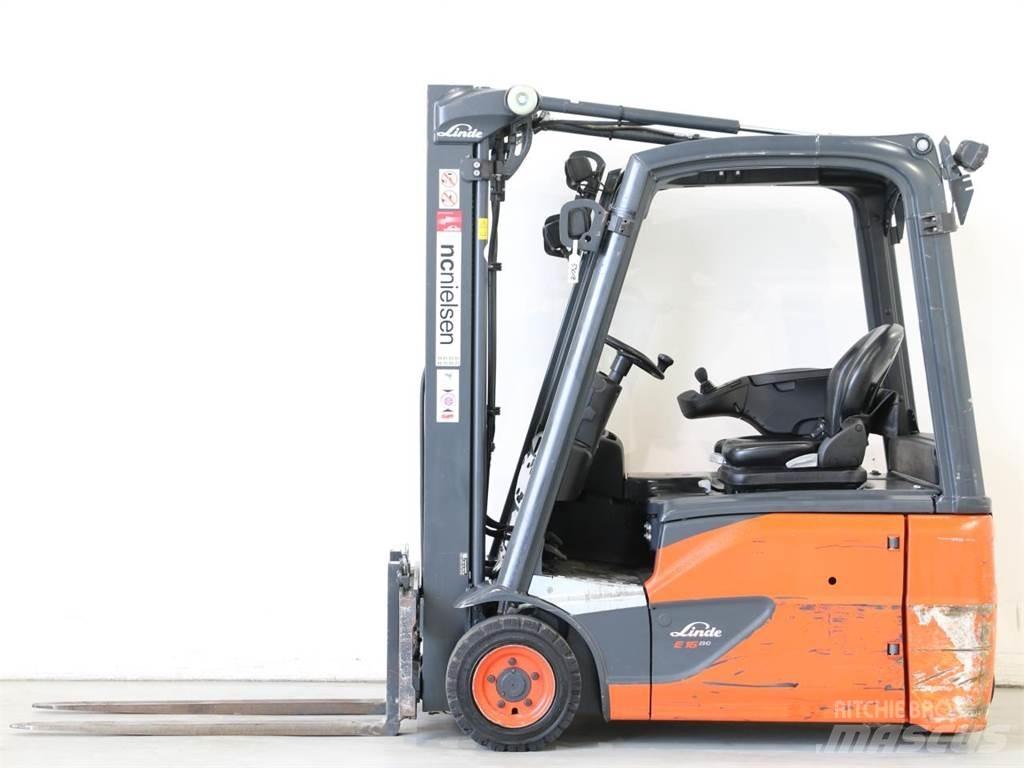 Linde E16/386-02 EVO バッテリーフォークリフト