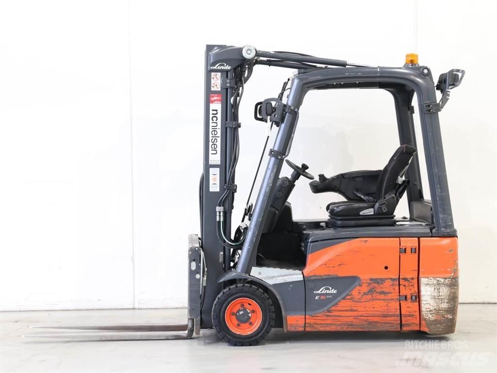Linde E16/386-02 EVO バッテリーフォークリフト