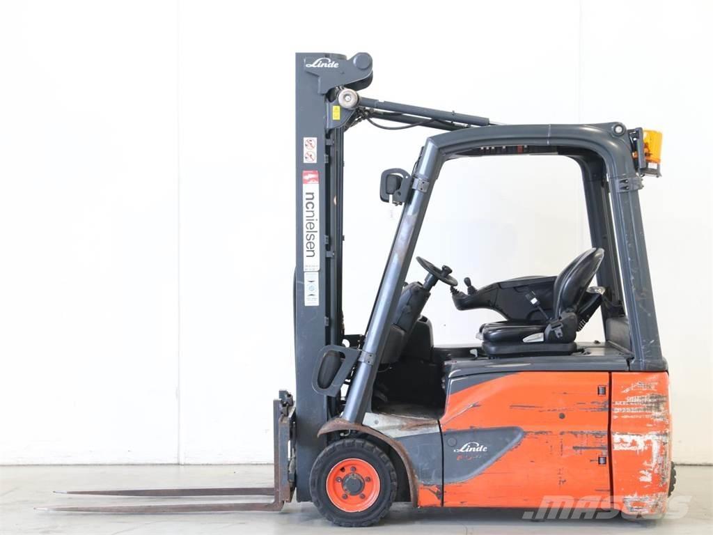 Linde E16/386-02 EVO バッテリーフォークリフト