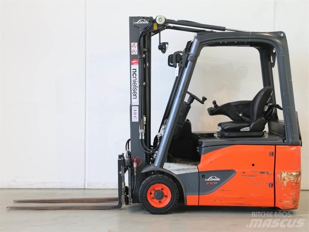 Linde E16/386-02 EVO バッテリーフォークリフト