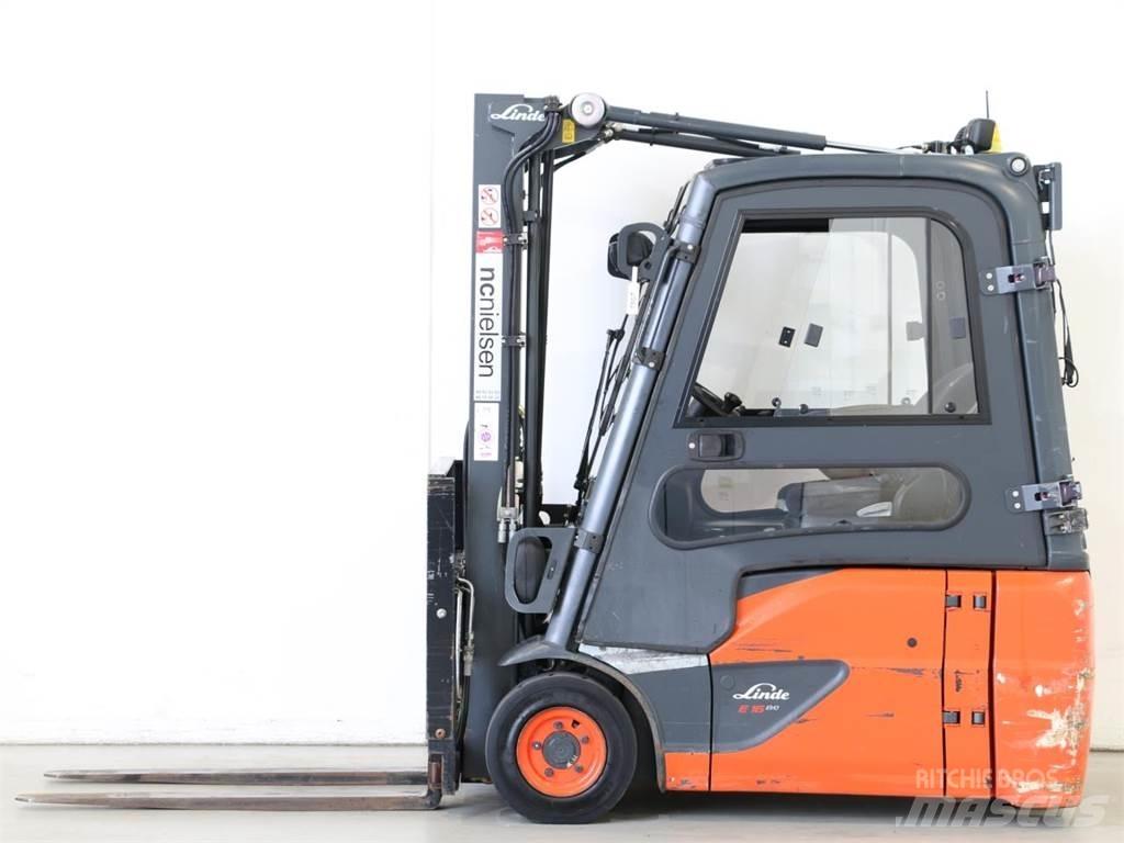 Linde E16/386-02 EVO バッテリーフォークリフト