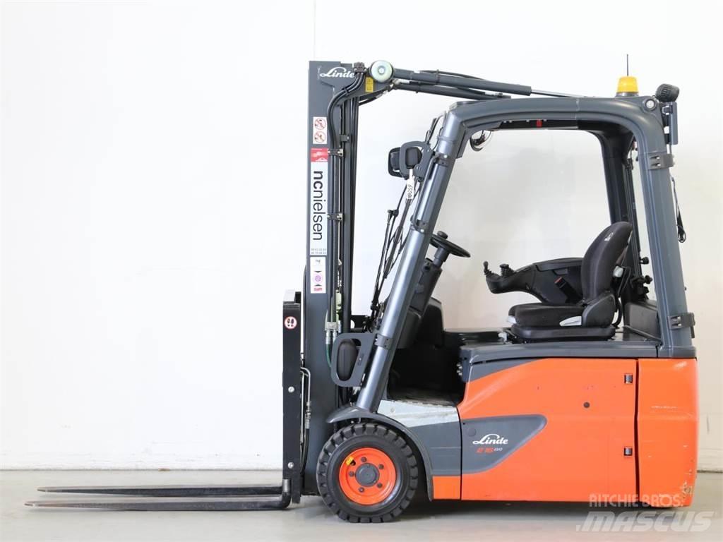 Linde E16/386-02 EVO バッテリーフォークリフト