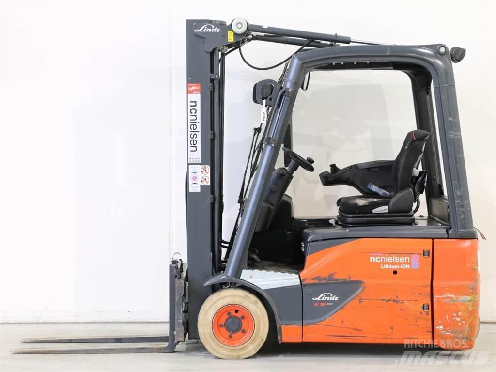 Linde E16/386-02 EVO バッテリーフォークリフト