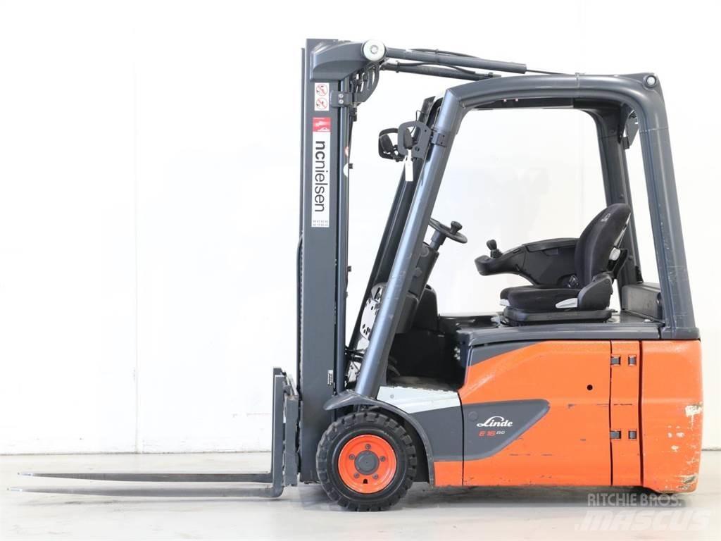 Linde E16/386-02 EVO バッテリーフォークリフト