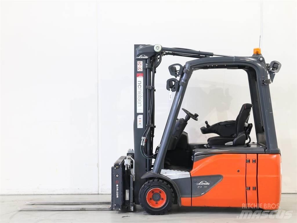 Linde E16/386-02 EVO バッテリーフォークリフト