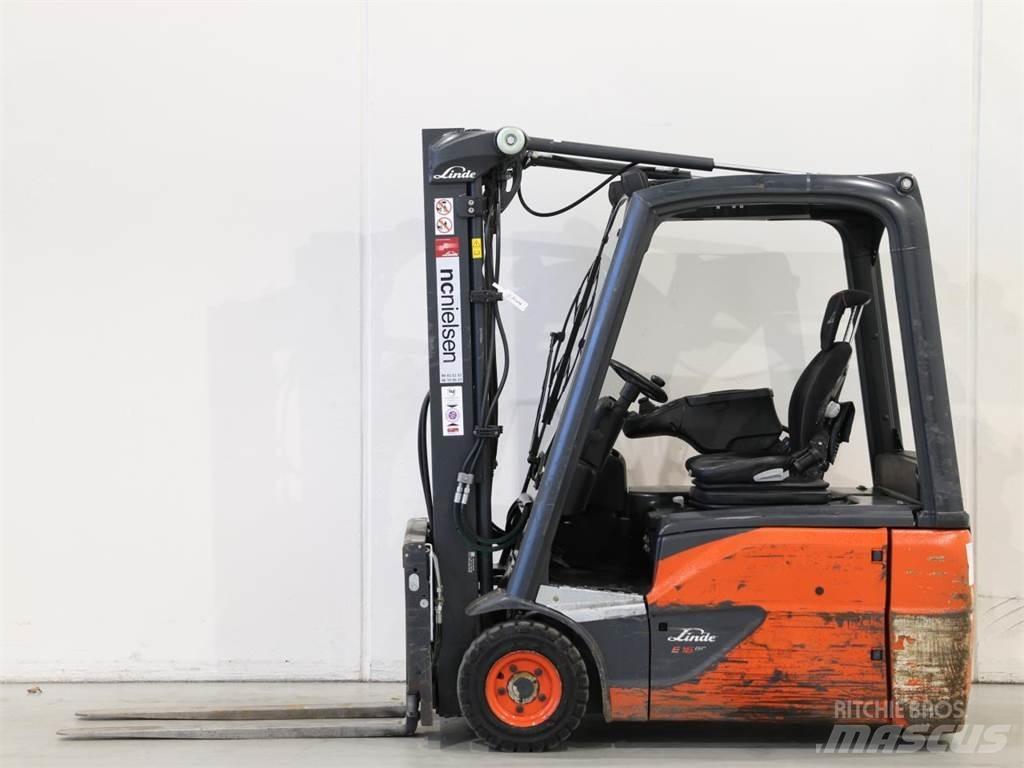 Linde E16 EVO/386-02 バッテリーフォークリフト