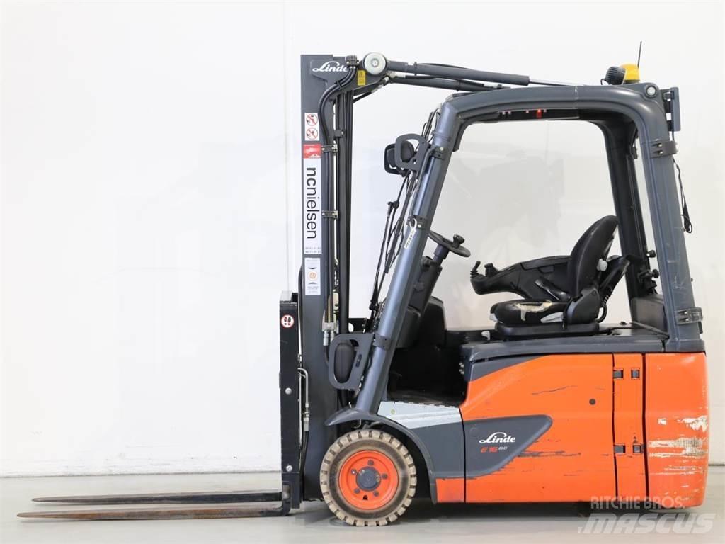 Linde E16 EVO/386-02 バッテリーフォークリフト