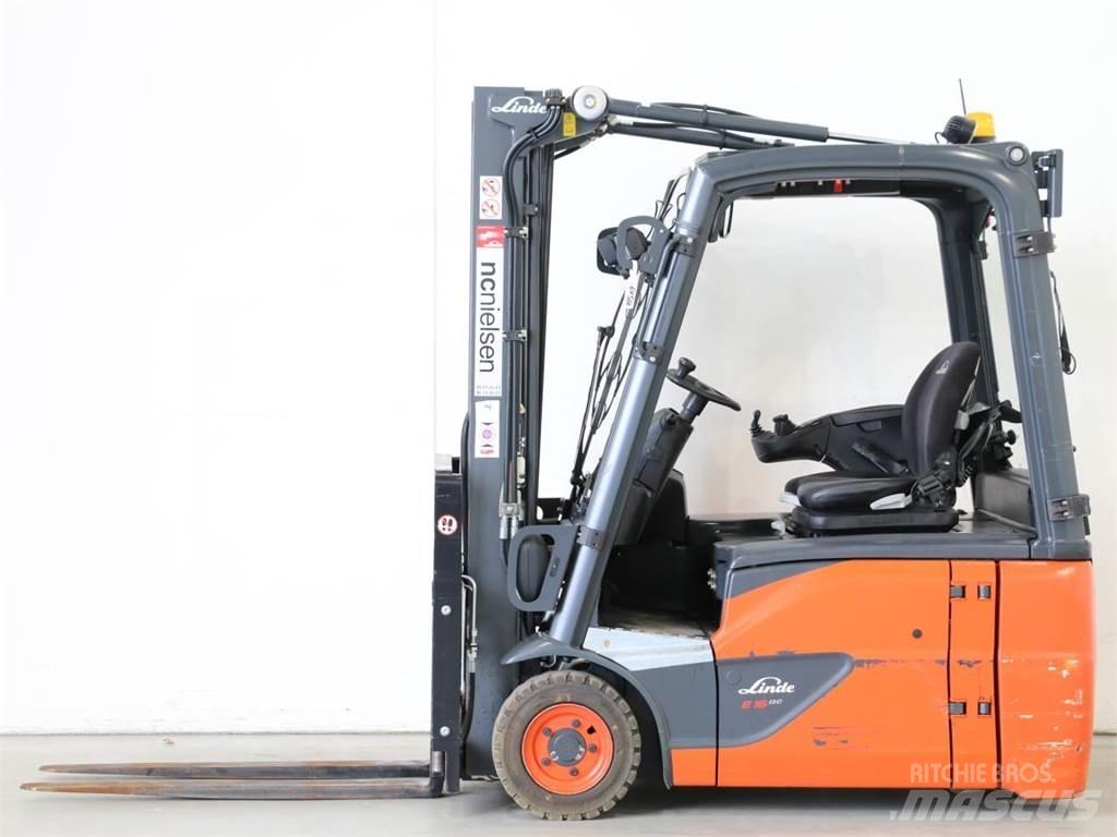 Linde E16 EVO/386-02 バッテリーフォークリフト
