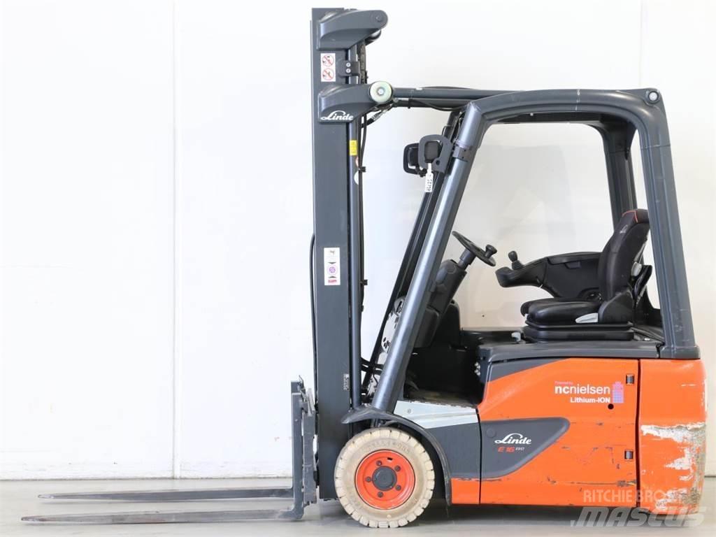 Linde E16C/386 EVO バッテリーフォークリフト