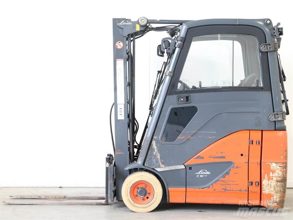 Linde E16H/386-02 バッテリーフォークリフト