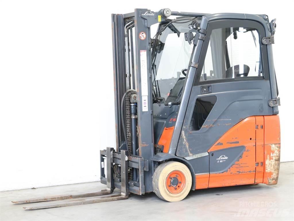 Linde E16H/386-02 バッテリーフォークリフト