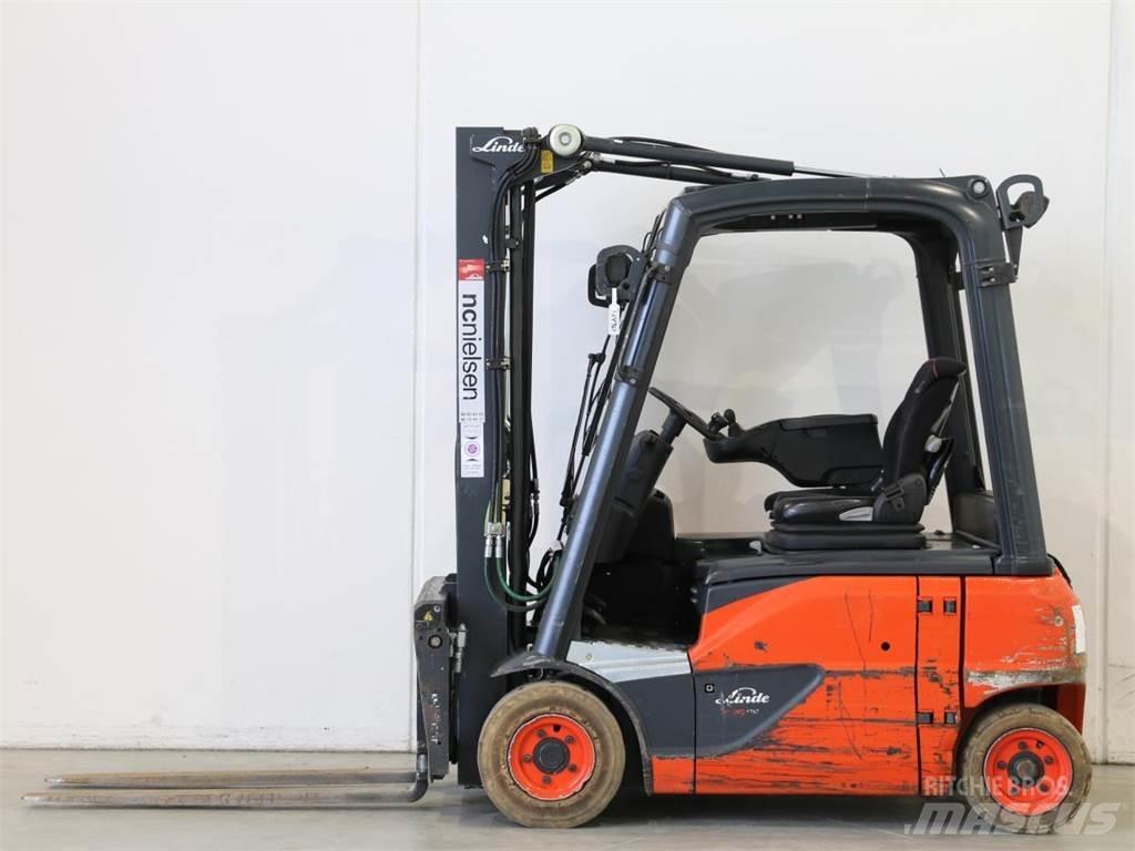 Linde E16P/386-02 バッテリーフォークリフト