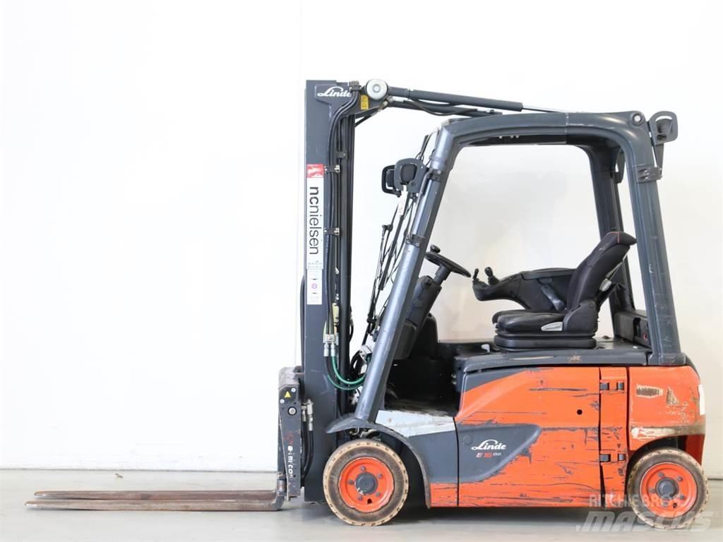 Linde E16P/386-02 バッテリーフォークリフト