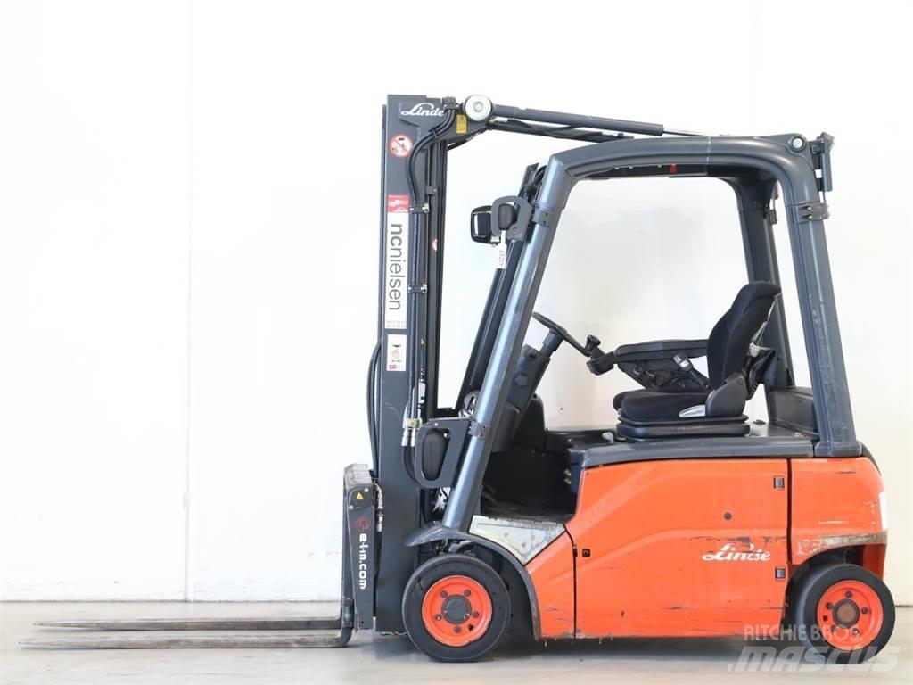 Linde E16P/386-02 バッテリーフォークリフト