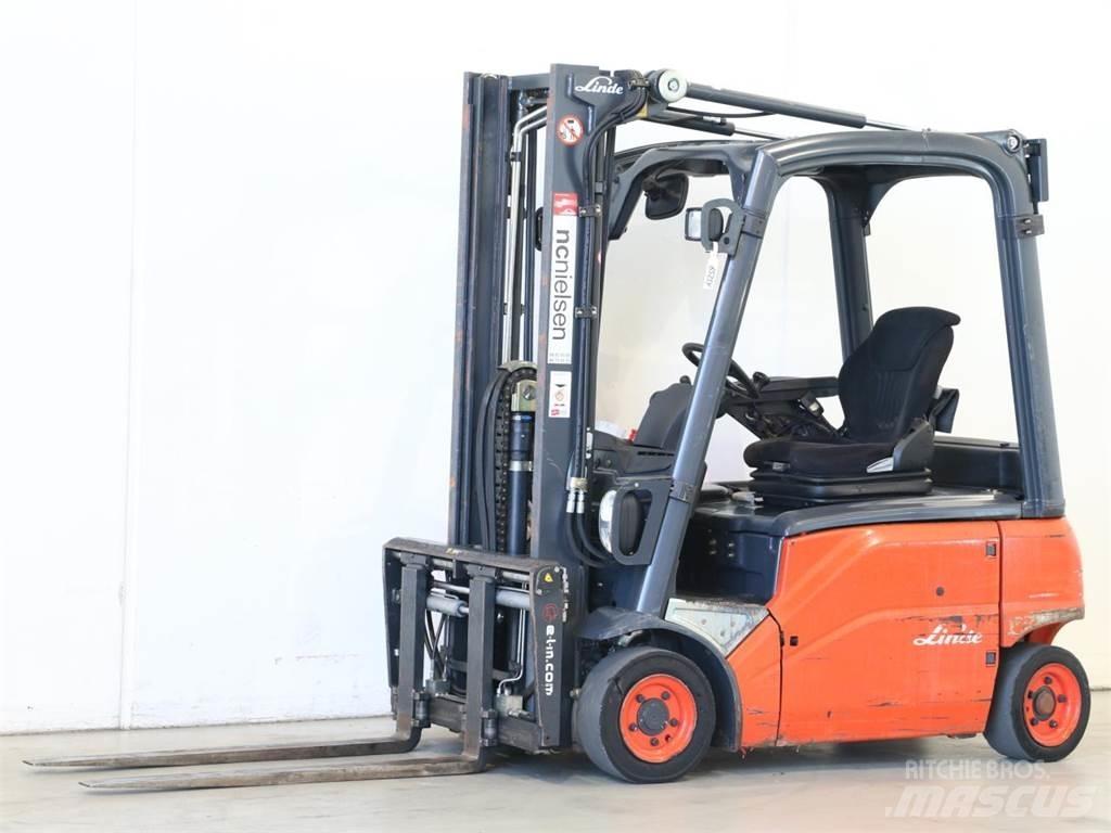 Linde E16P/386-02 バッテリーフォークリフト