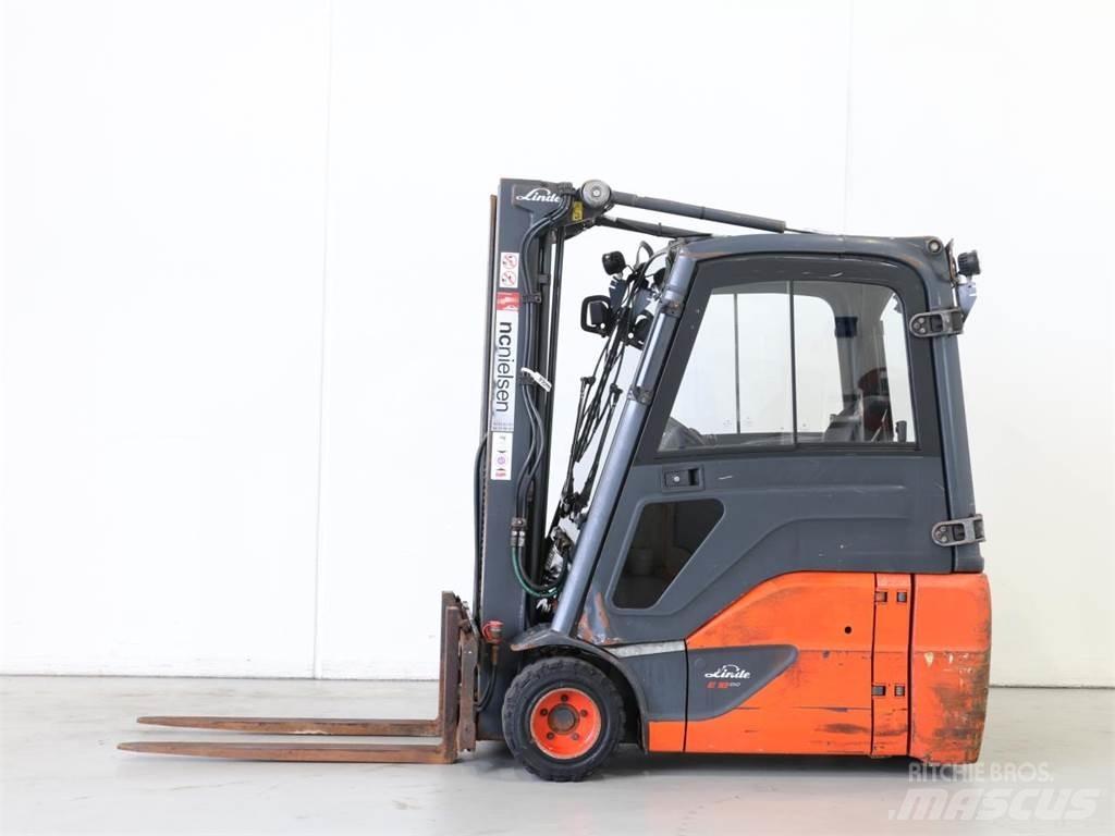 Linde E18/386-02 EVO バッテリーフォークリフト
