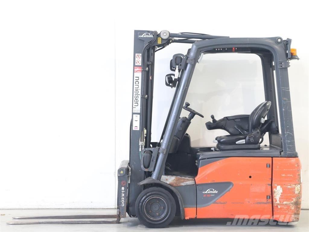 Linde E18/386-02 EVO バッテリーフォークリフト