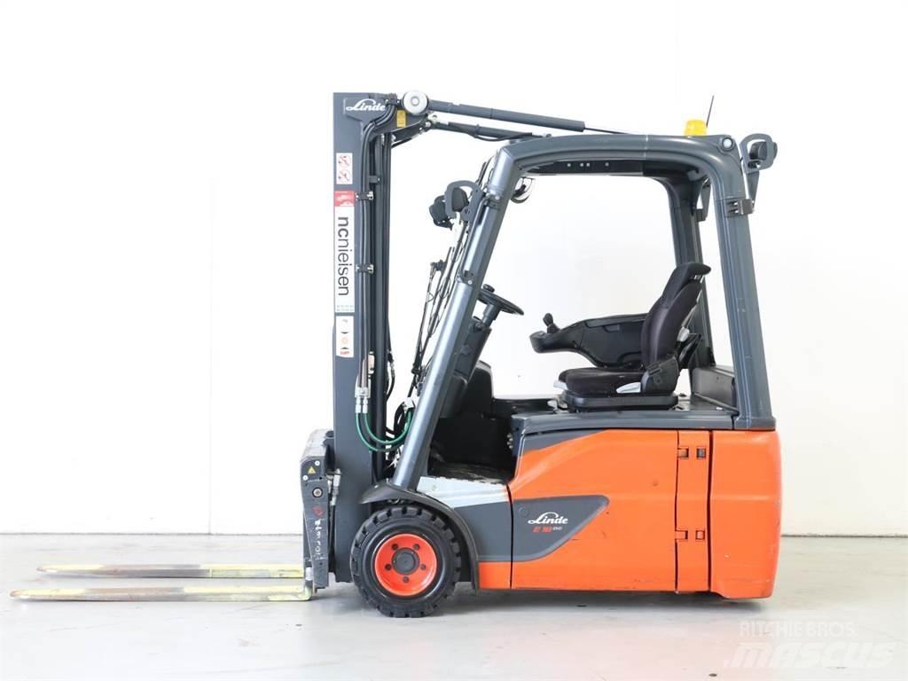 Linde E18 EVO/386-02 バッテリーフォークリフト