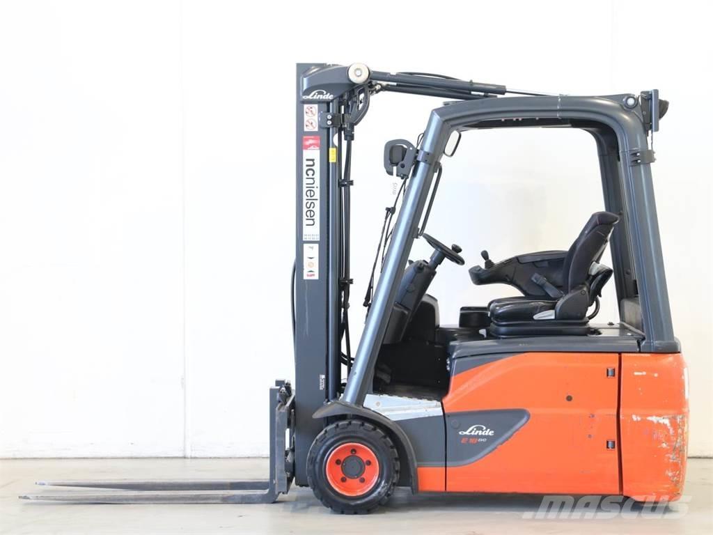 Linde E18 EVO/386-02 バッテリーフォークリフト