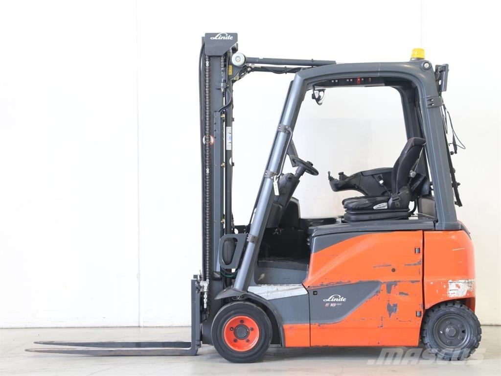 Linde E18PH/386-02 バッテリーフォークリフト