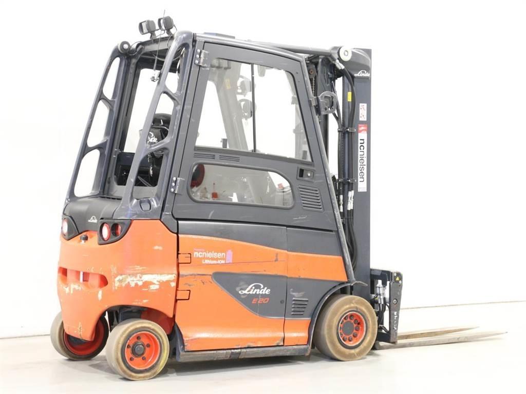 Linde E20/600H/387 バッテリーフォークリフト