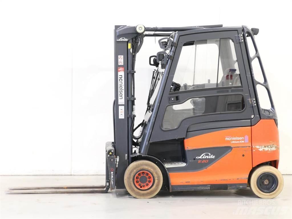 Linde E20/600H/387 バッテリーフォークリフト