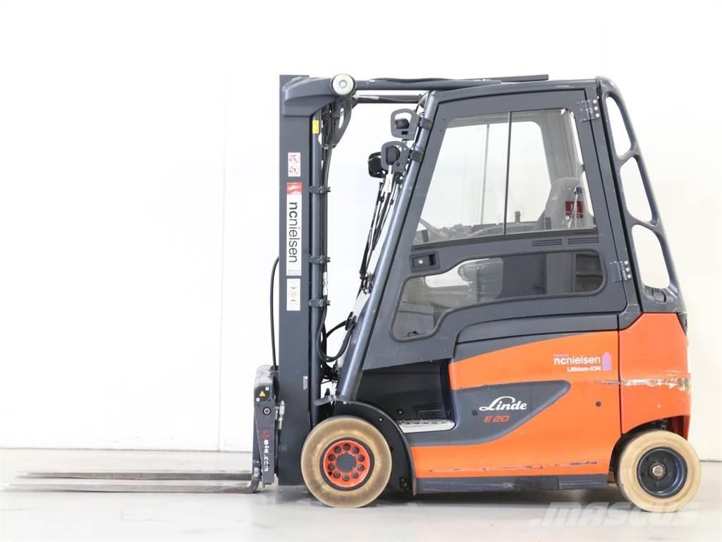 Linde E20/600H/387 バッテリーフォークリフト