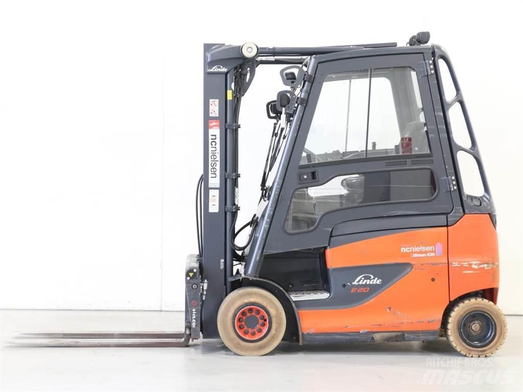 Linde E20/600H/387 バッテリーフォークリフト