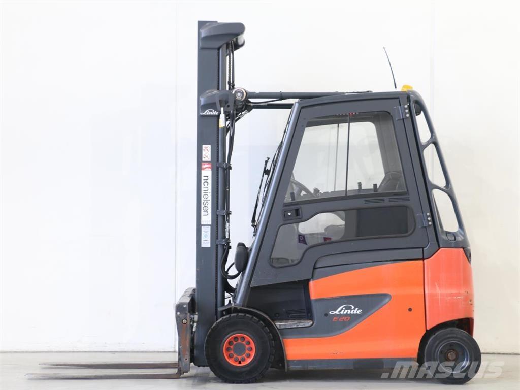 Linde E20/600H/387 バッテリーフォークリフト