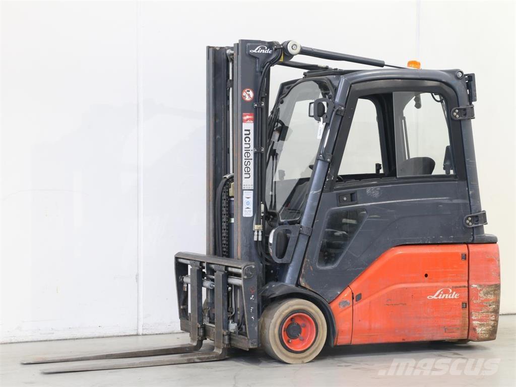 Linde E20L/386 バッテリーフォークリフト