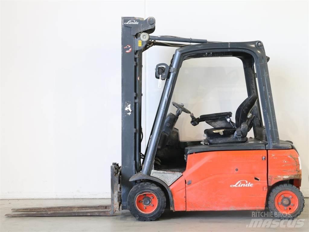 Linde E20PL/386-01 バッテリーフォークリフト