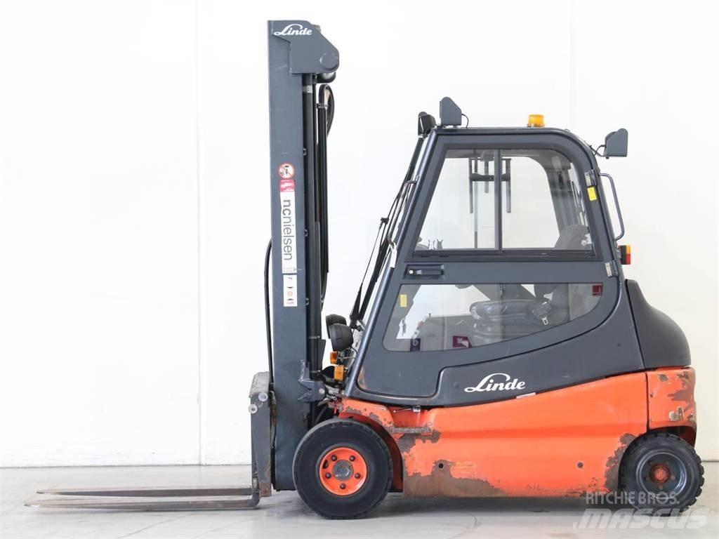 Linde E25/336-03 バッテリーフォークリフト