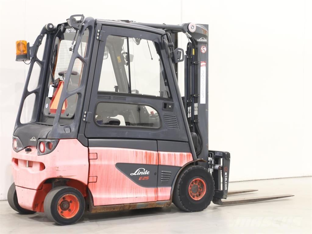 Linde E25/387 バッテリーフォークリフト