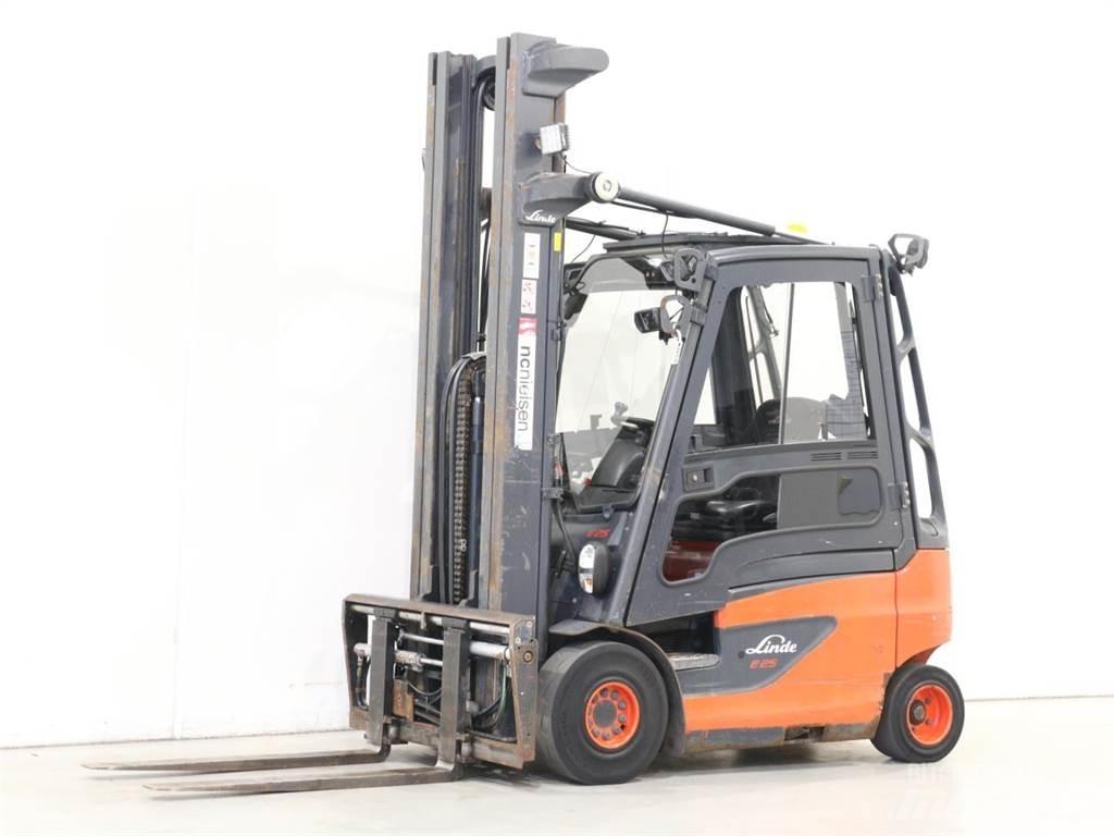 Linde E25/387-01 バッテリーフォークリフト
