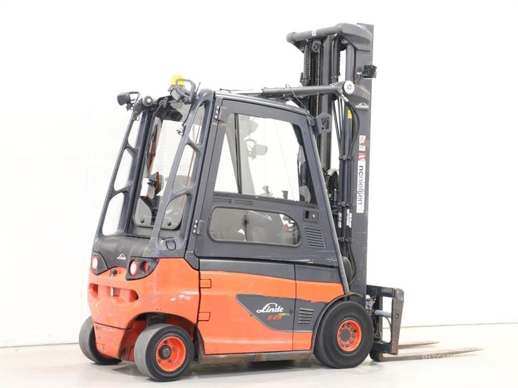 Linde E25/387-01 バッテリーフォークリフト