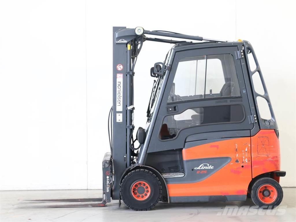 Linde E25/600H/387 バッテリーフォークリフト