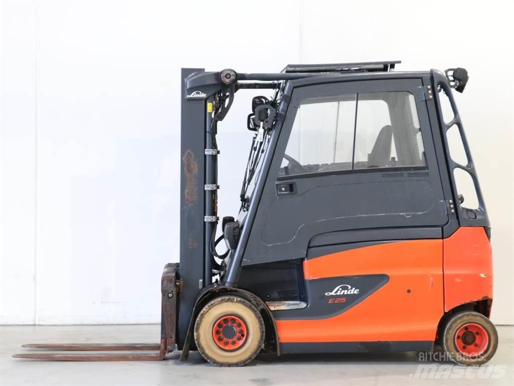 Linde E25/600HL/387 バッテリーフォークリフト