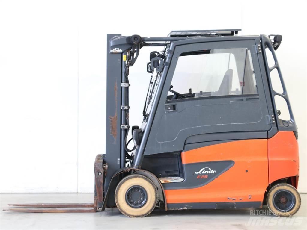Linde E25/600HL/387 バッテリーフォークリフト