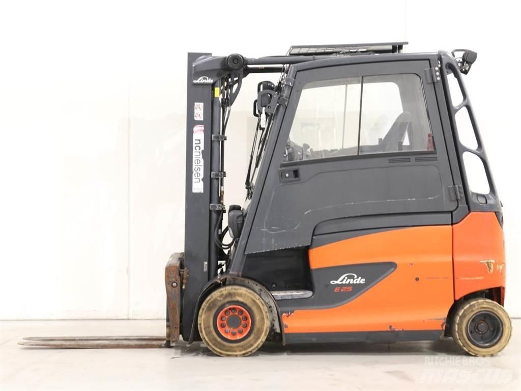Linde E25/600HL/387 バッテリーフォークリフト