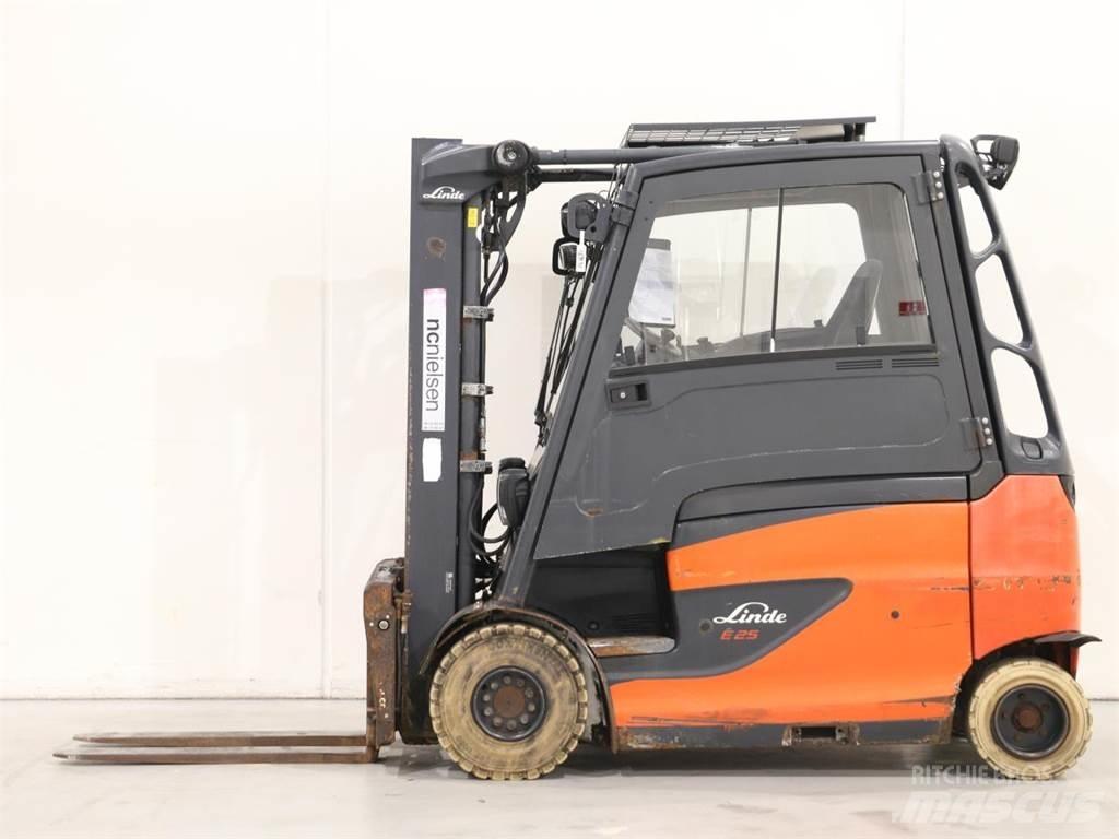 Linde E25/600HL/387 バッテリーフォークリフト