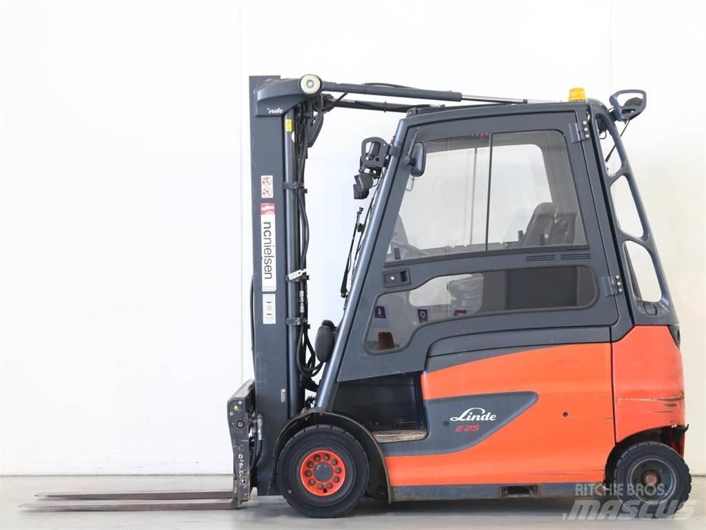 Linde E25/600HL/387 バッテリーフォークリフト