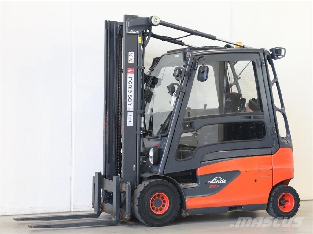 Linde E25L/387 バッテリーフォークリフト